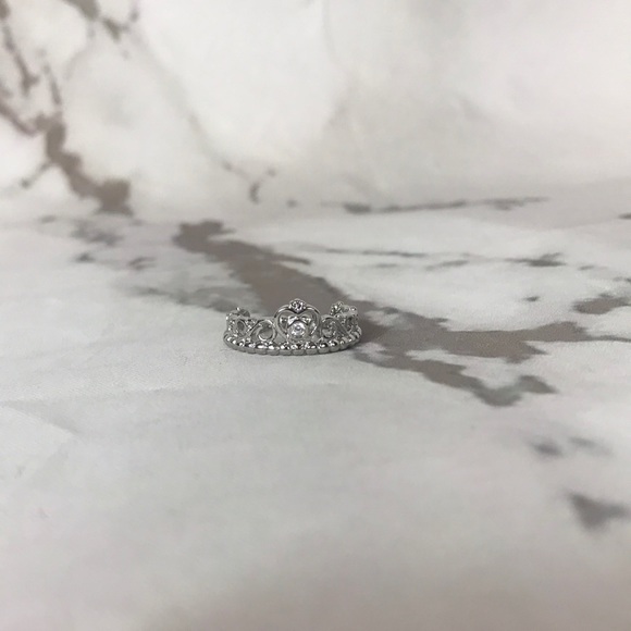 Princess crown ring silver plated - Picture 2 of 4